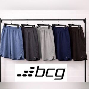 🔥♥️👉BCG Men’s Athletic Shorts (5 Pair) XL-Gym/Workout/Running/Crossfit Shorts